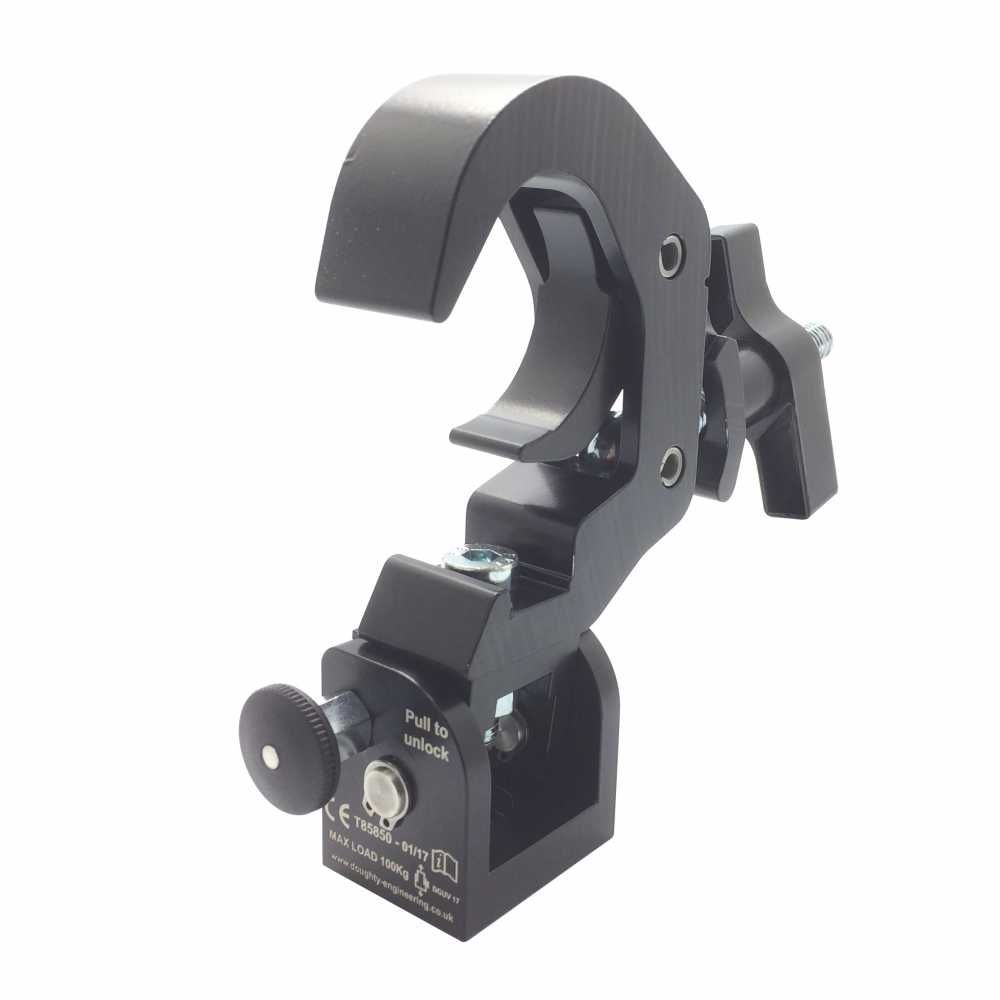 The Space Saver allows a clamp or spigot to be permanently fitted to a luminaire or projector