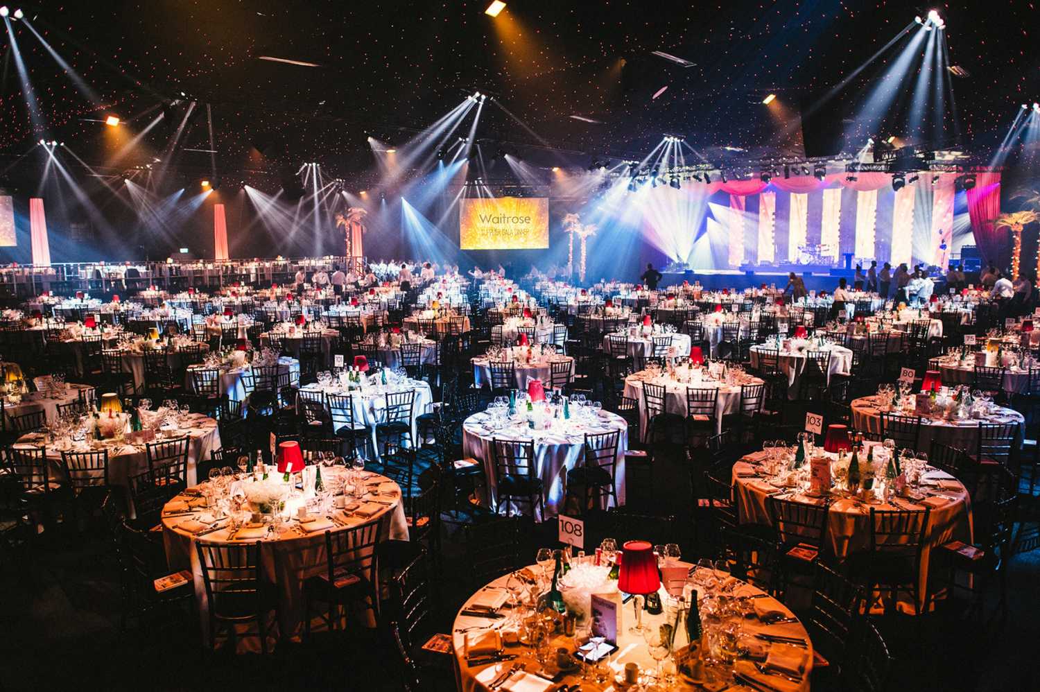 Hawthorn worked with Entertee Events to transform the venue into a show-stopping party venue