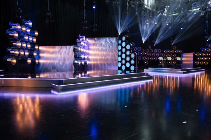 The Blind Date set at ITV London Studios