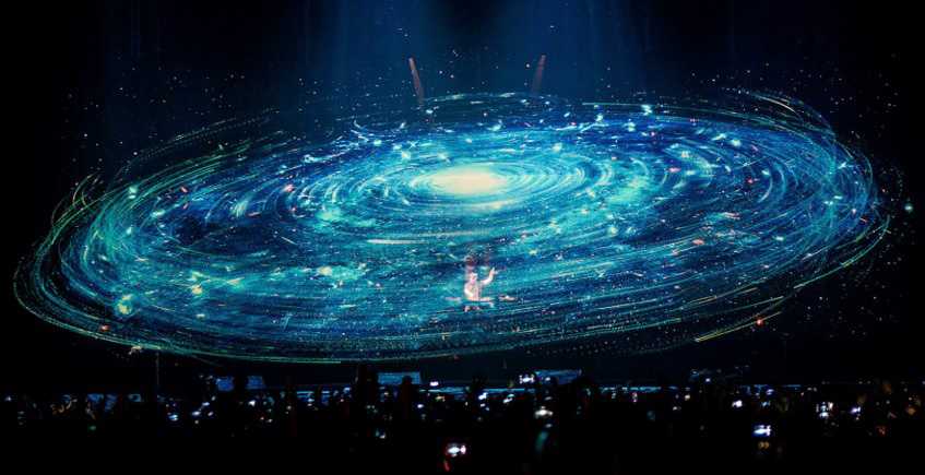 “The biggest hologram in the world” debuts in Victoria Park, London