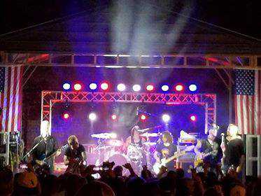 Puddle of Mud and Saving Abel visited the Boiler Room, in Kewanee, IL for a sold-out show