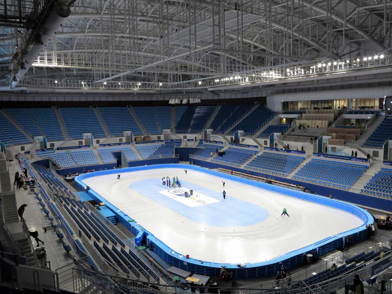 The sound system for the Gangneung Ice Arena was designed and supplied by Inter-M Corporation