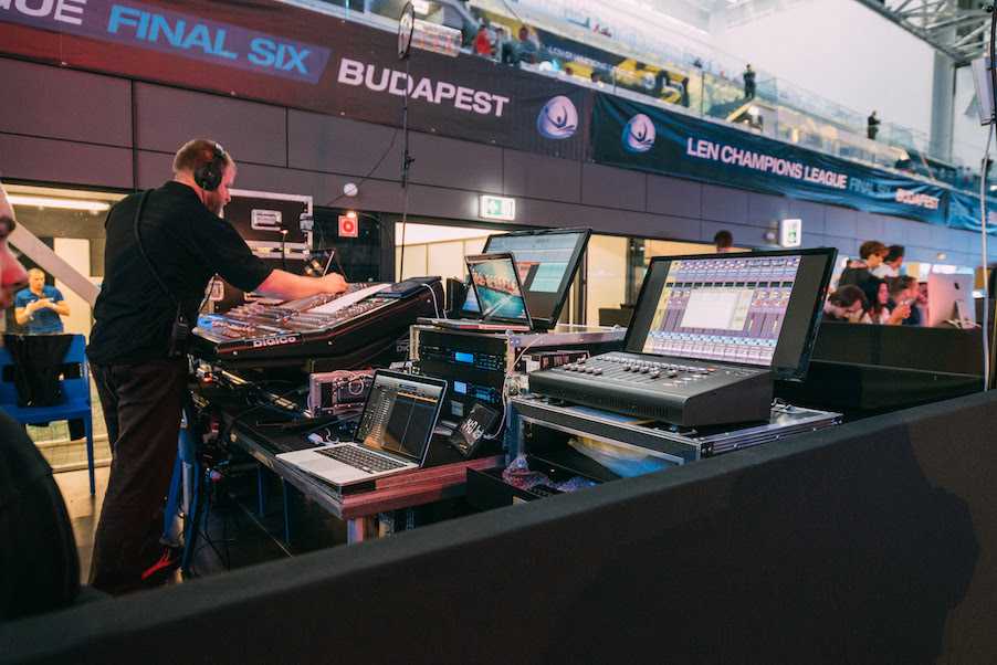 Hungarian sales and rental company Chromasound was tasked with providing a complete audio system for the games