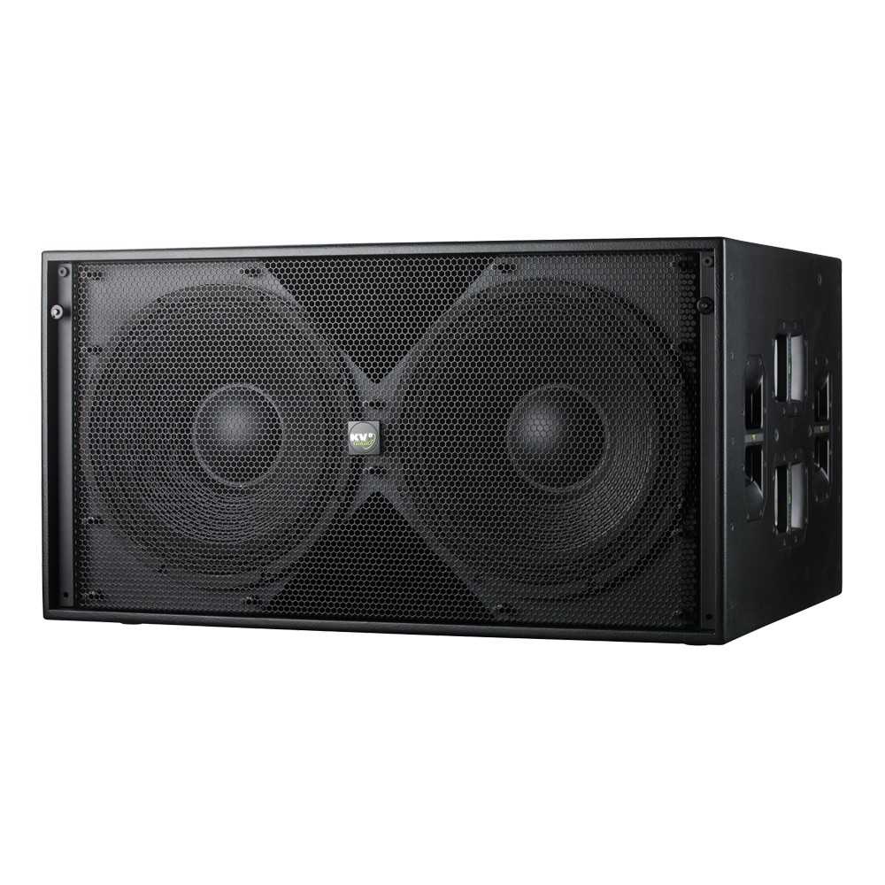 The VHD 2.18J is a direct radiating bass-reflex subwoofer