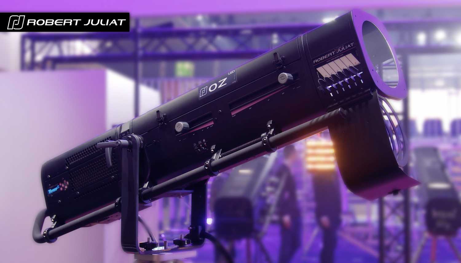 Robert Juliat’s new powerful 600W LED long-throw followspot, Oz, will be officially launched