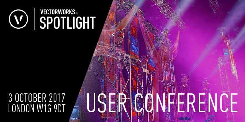 This conference is for Vectorworks Spotlight users and any designers looking at Vectorworks as a software solution