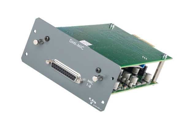 The new DMI-MIC Pre-Amp Card for the S-Series digital mixing consoles