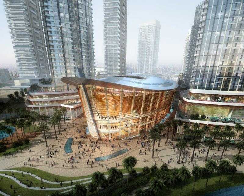 Dubai Opera is considered a masterpiece of contemporary architecture