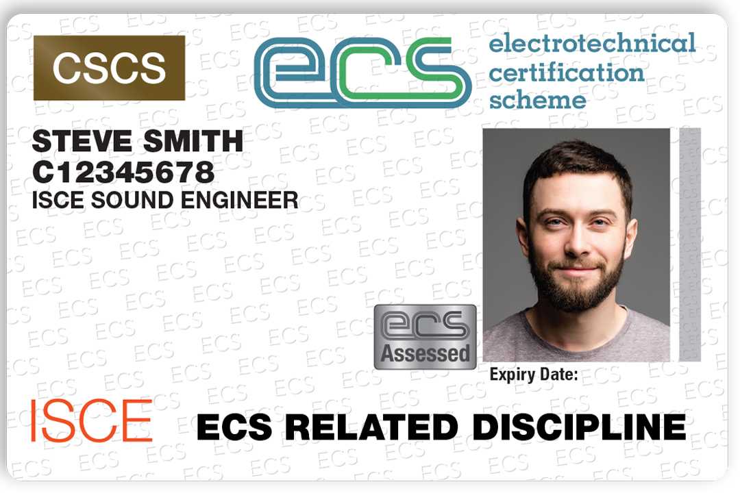 All ECS Card applicants must hold an up-to-date health and safety qualification