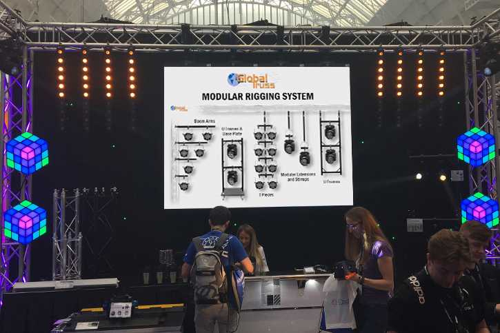 The latest offerings from Global Truss including the GT Stage Deck featured at PLASA 2017