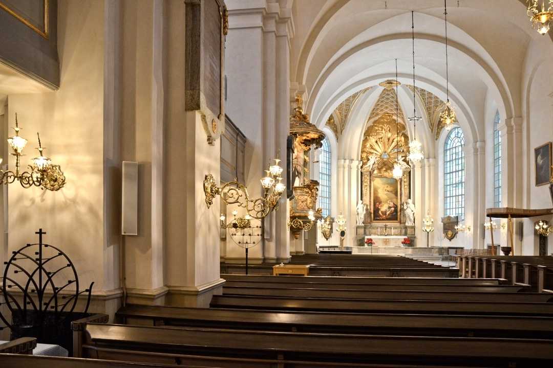 Maria Magdalena kyrka is one of the oldest and largest churches in the city