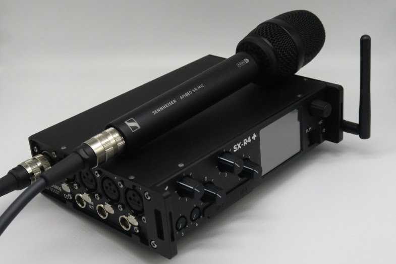 Sonosax has joined the AMBEO for VR partnership programme with its SX-R4+ 16-track recorder