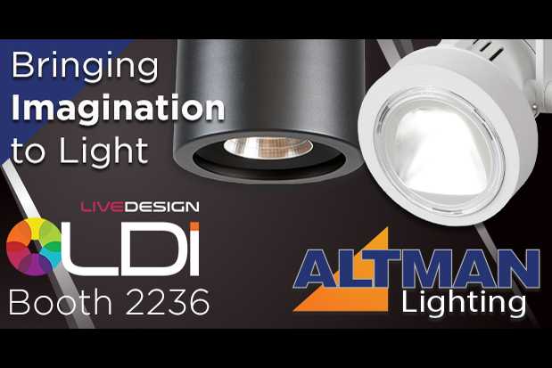 Altman Lighting is preparing a showcase of its theatrical and architectural lighting innovations