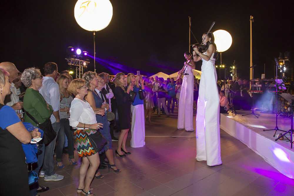 Airstar’s lighting solutions were installed at the heart of the historic yachting event