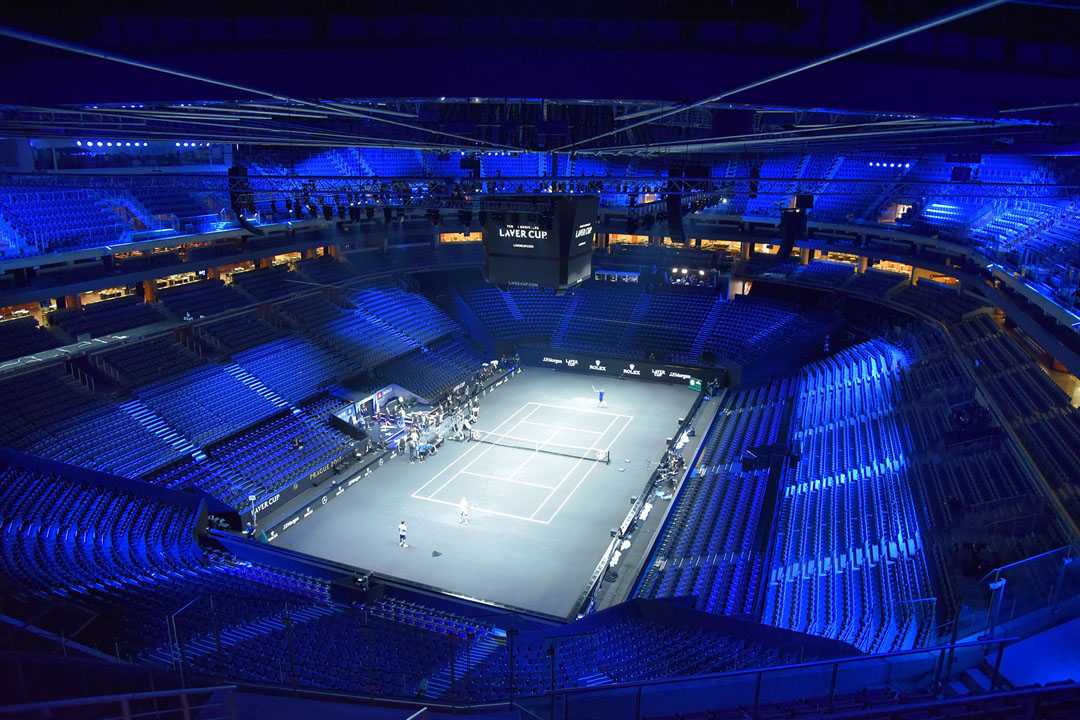 The Laver Cup tennis competition was staged for the first time in Prague’s O2 Arena (photo: SMART Productions)