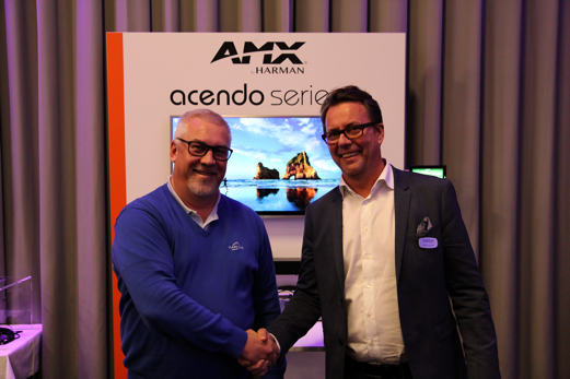 The agreement applies to the full range of AMX product categories
