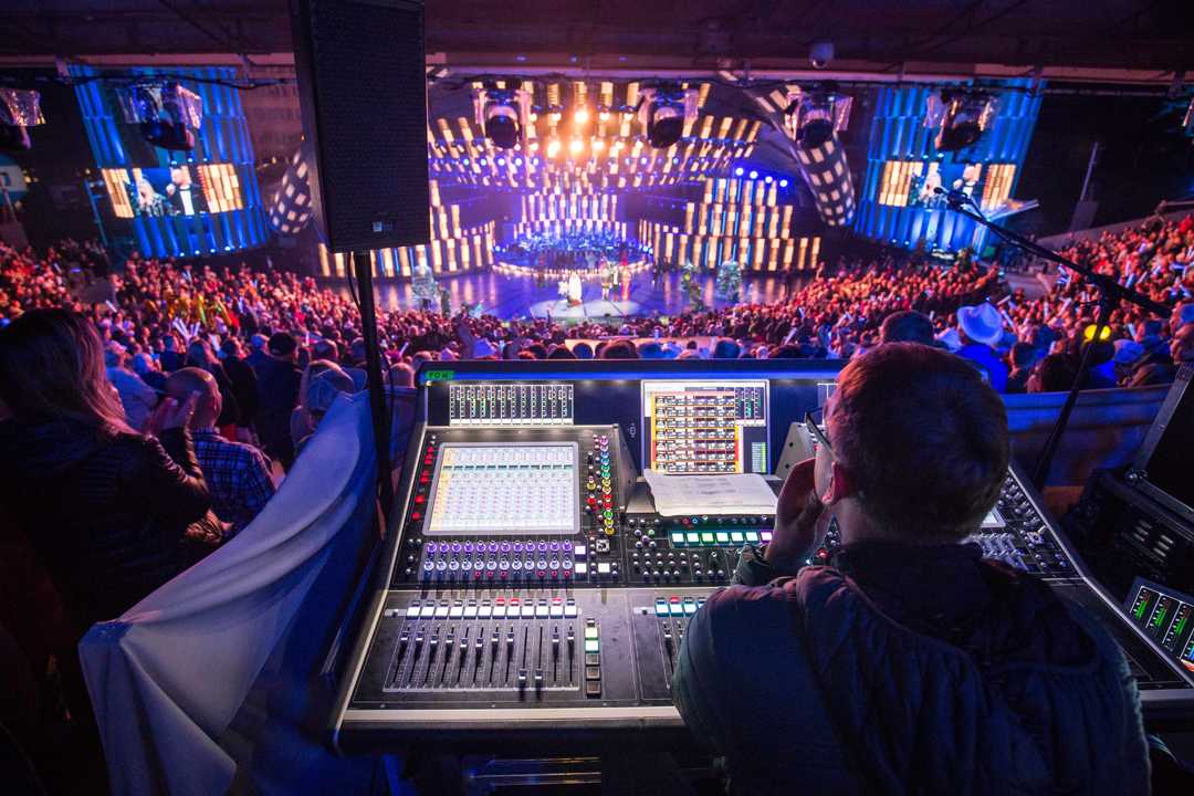 A DiGiCo SD5 was deployed at Front of House