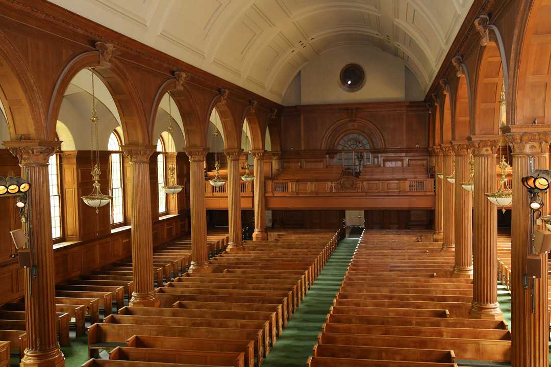 Phillips Academy Andover’s historic Cochran Chapel in Massachusetts