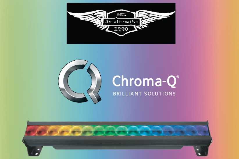 The Chroma-Q range will be shown on at on the AC-ET stand at PLASA Focus Glasgow in January