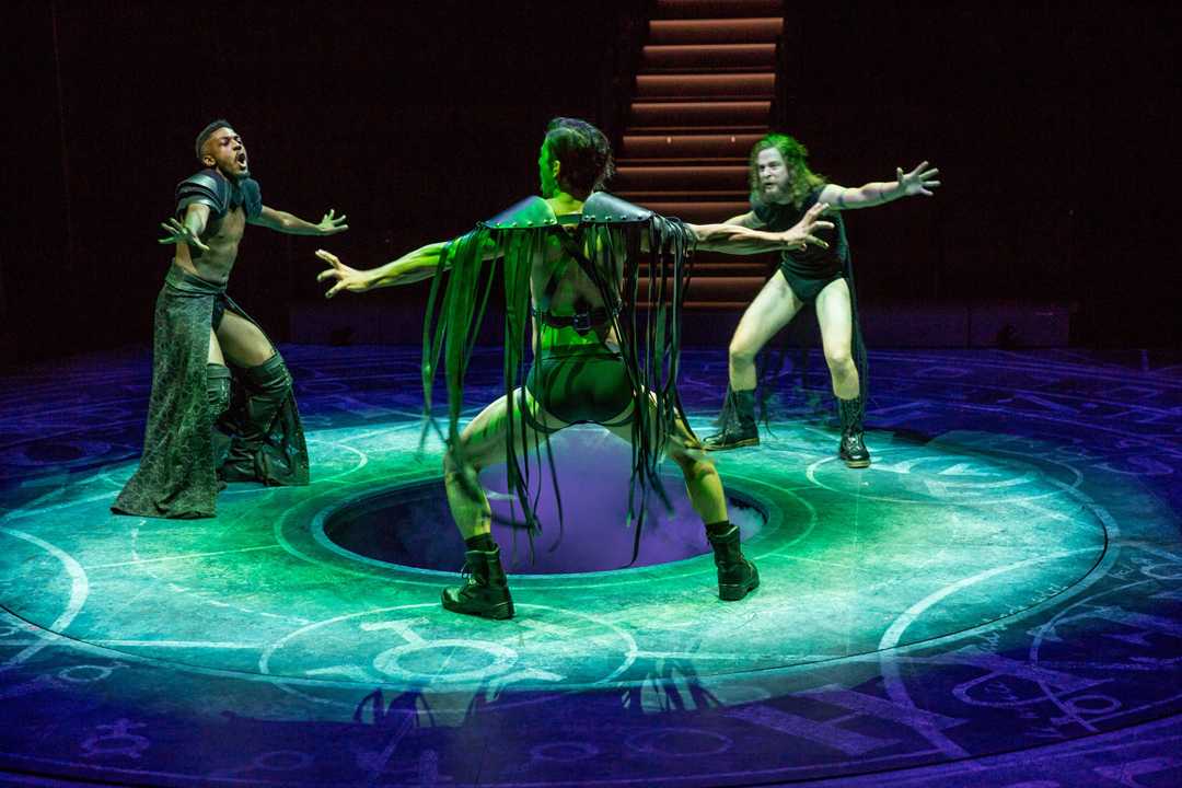 This modern version of Macbeth takes place in the DCPA’s in-the-round Space Theatre