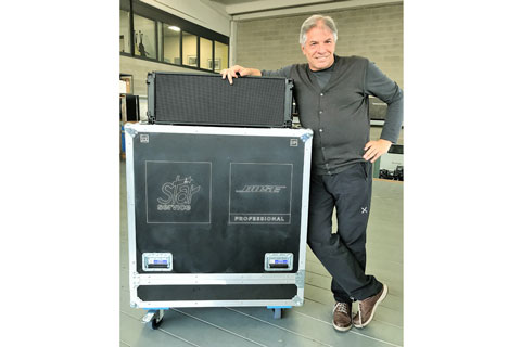 Star Service owner Dario Frigerio in Milan recently acquired a 24-box Bose ShowMatch system
