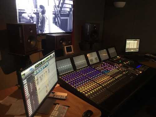 In the audio department, every student gets their own studio for the time of their studies