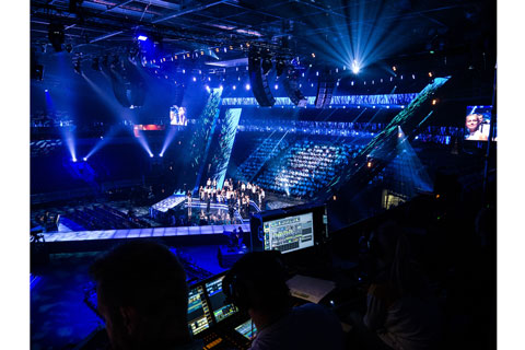 The venue was the Arena Riga, a 14,500-capacity stadium
