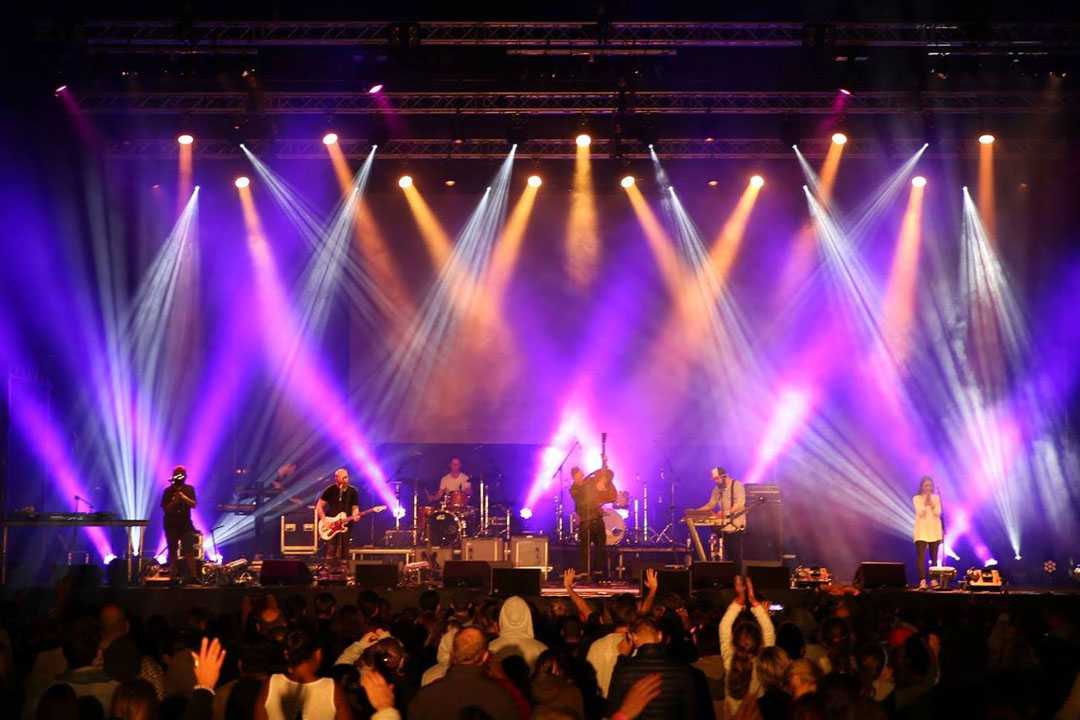 The event featured Christian bands from the UK, US, South Africa and other countries