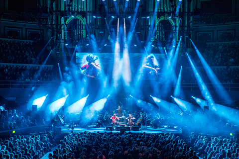 The UK performance was a roof-raising extravaganza staged at London’s Royal Albert Hall (photo: Louise Stickland)