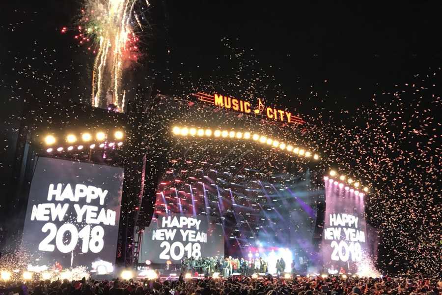 Jack Daniel’s Music City Midnight: New Year’s Eve celebration
