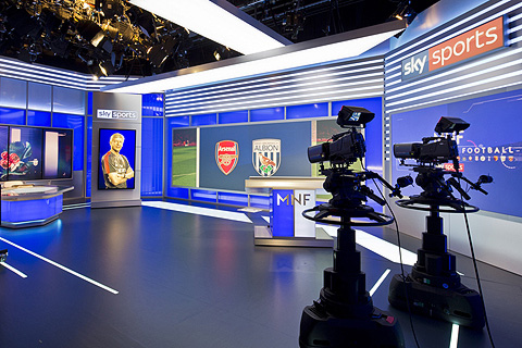 Studio One, the largest of the three, is the all-important football hub