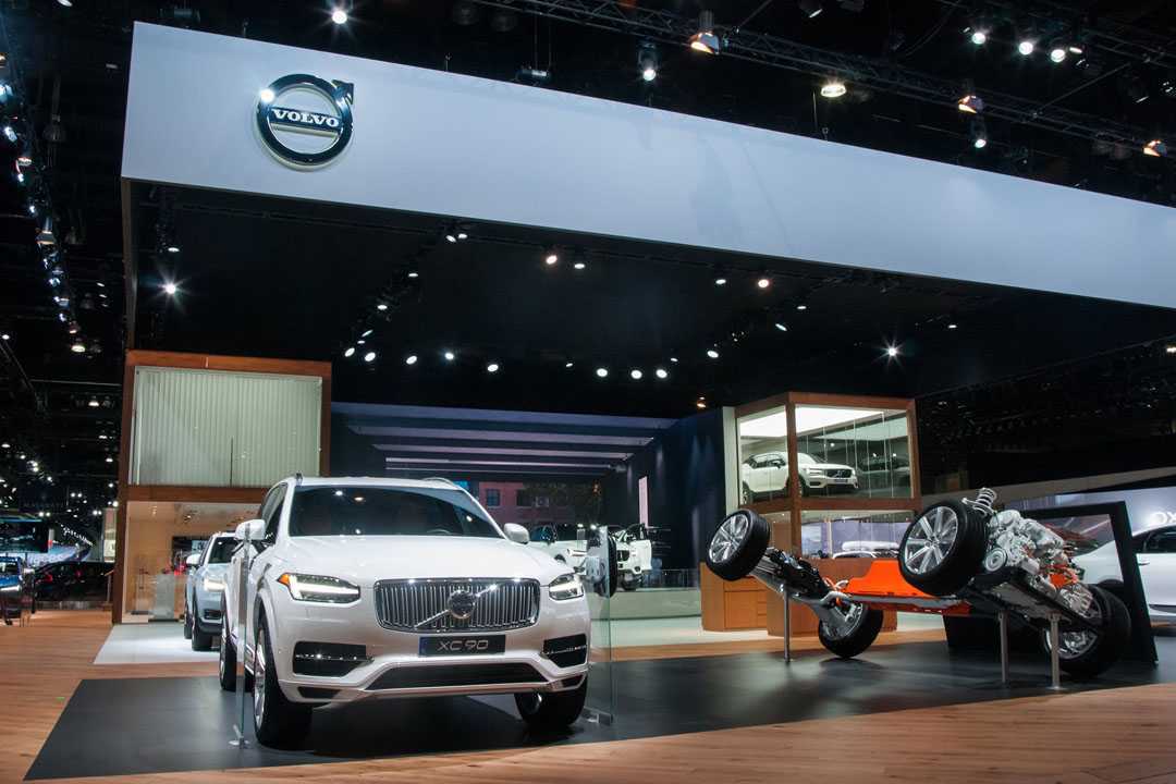 Creative Technology played a major role on four booths at this year’s LA Auto Show