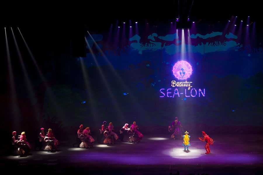 The first time The Little Mermaid has been staged in Belgium (photo: Frank Lambrechts)