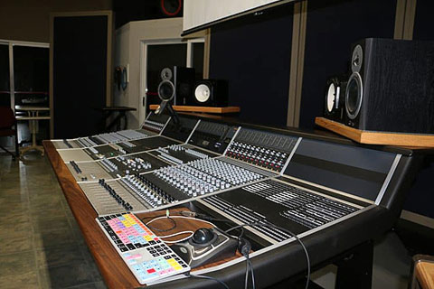 Two Audient ASP8024 Heritage Edition desks have been installed