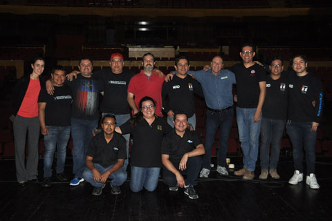 Roberto Tschopp worked closely with the team from Farei SA, the Nexo distributor in Guatemala