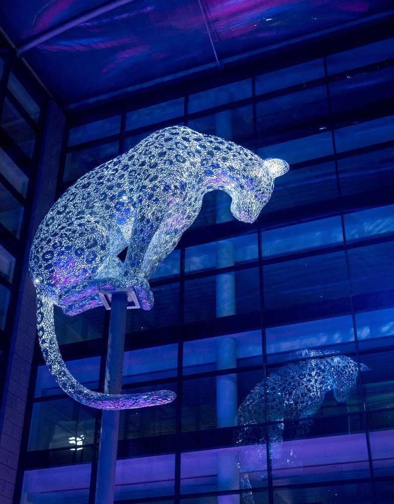 The leopard took over a year to complete (photo: Muse Developments)