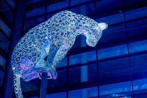 The leopard took over a year to complete (photo: Muse Developments)