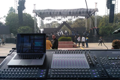 DiGiCo SD10 consoles were at the centre of the action