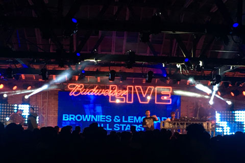 Budweiser Live featured a wide variety of events and entertainment
