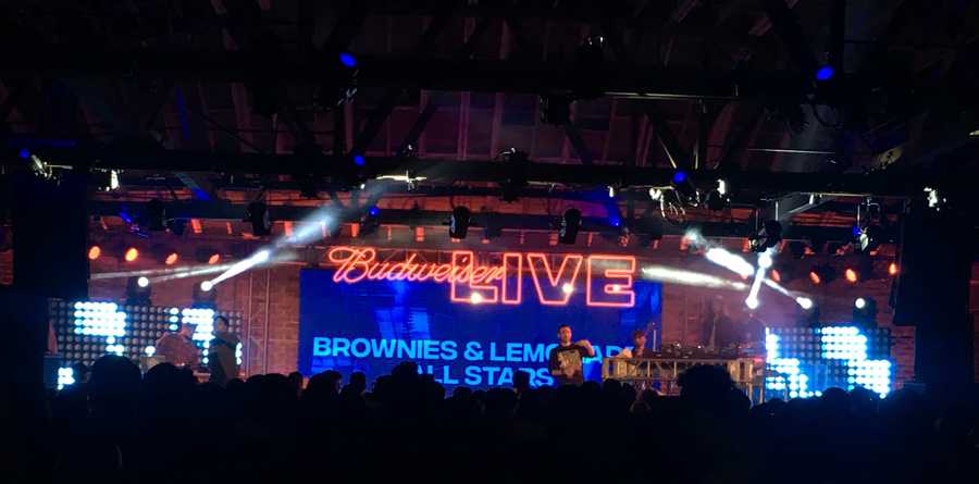 Budweiser Live featured a wide variety of events and entertainment