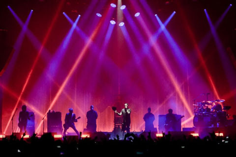 The band embarked on a series of pan-European arena and theatre shows at the end of last year