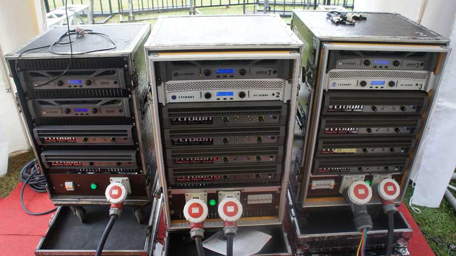 The Harman systems supplied by local dealer CSA Indonesia include JBL, Crown and Soundcraft solutions