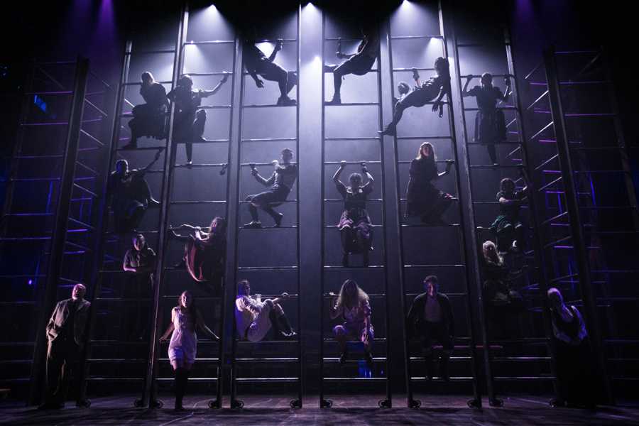 The new fixtures have been used on Royal Conservatoire of Scotland’s production of Spring Awakening