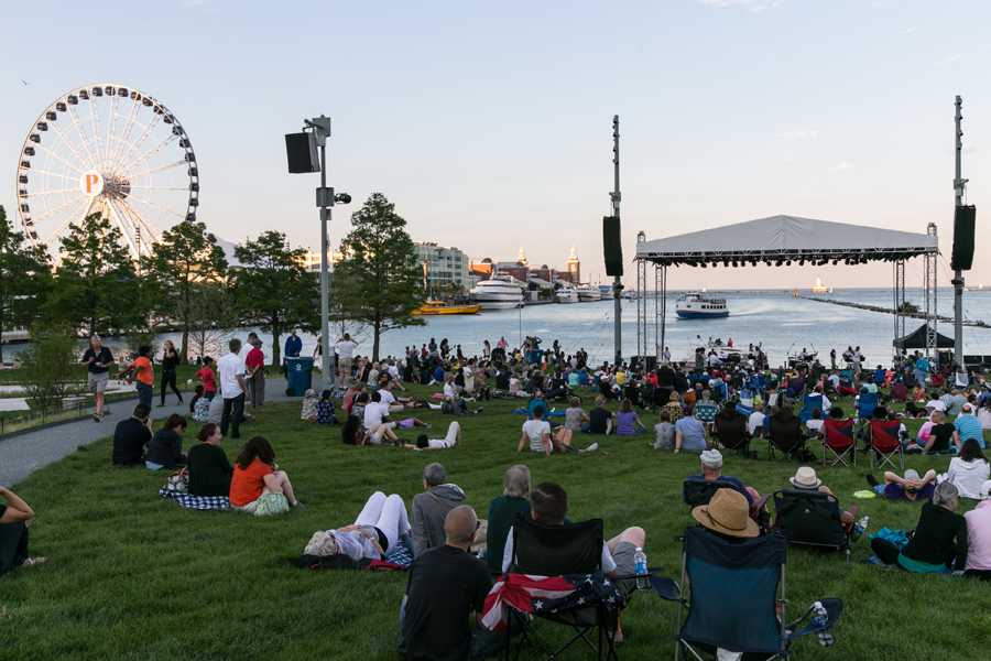 Navy Pier is one of the city's biggest tourist attractions