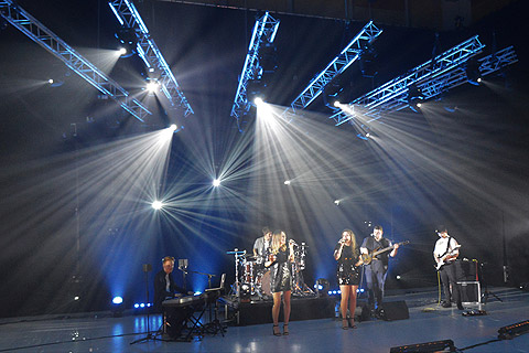 The Haus Band were filmed at The Wales Millennium Centre