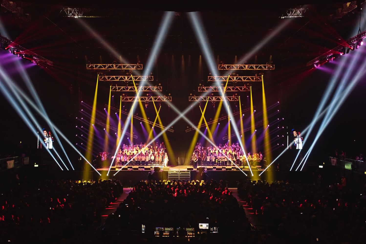 The Voice in a Million extravaganza was staged at London’s SSE Wembley Arena (photo: Dawn Tolmie – PhotoKandi)