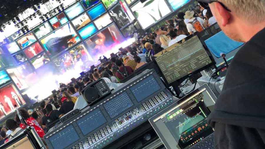 Tools from Waves Audio were employed by live-sound engineers for a variety of performers throughout Coachella 2018