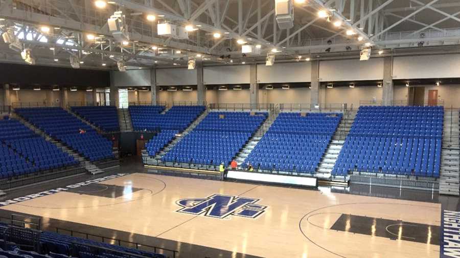 The convocation centre is a multi-purpose facility that hosts student activities and is home to UNG Nighthawk basketball games