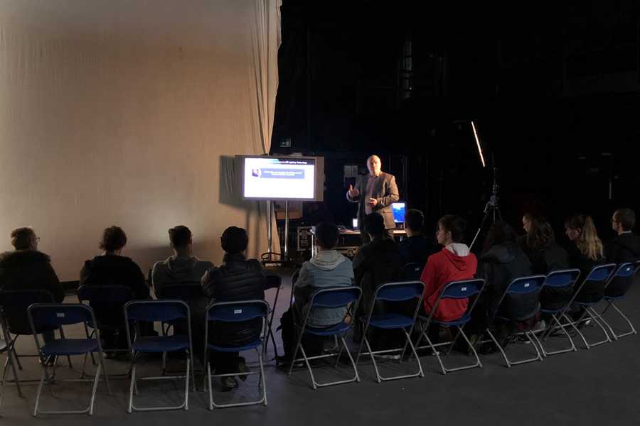 Chroma-Q lighting masterclass at Backstage Academy