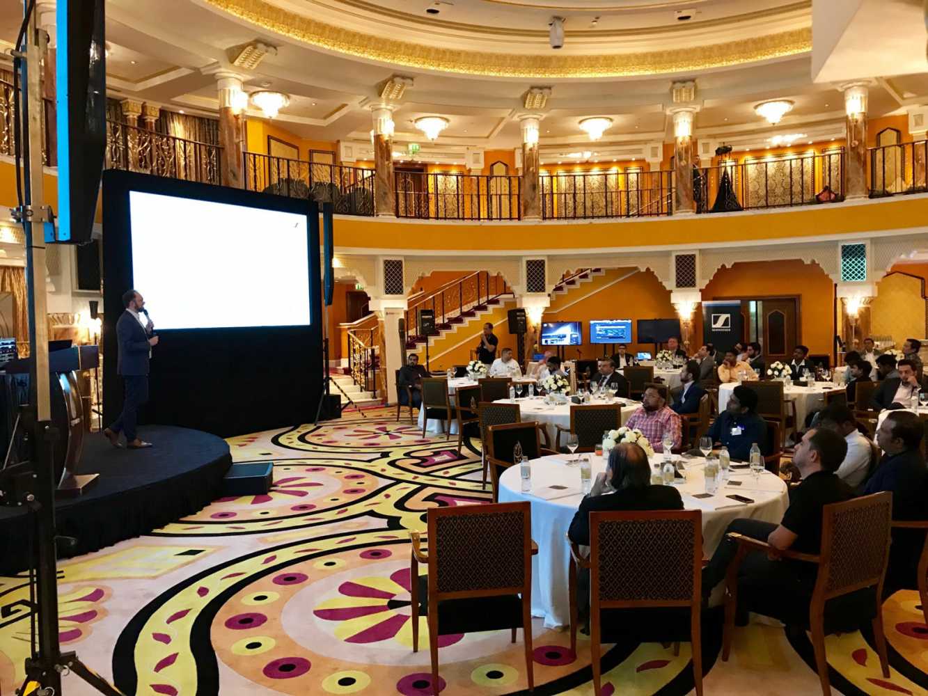 The event in Dubai was attended by over 60 industry professionals